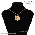 32522 xuping moda ouro 18k liga de cobre animal leão mulheres pingente